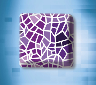 Mosaic 7 - Mauve